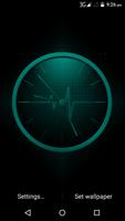 Electric Pulse Clock Live WallPaper syot layar 3