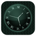 Free Black Clock Live Wallpaper biểu tượng