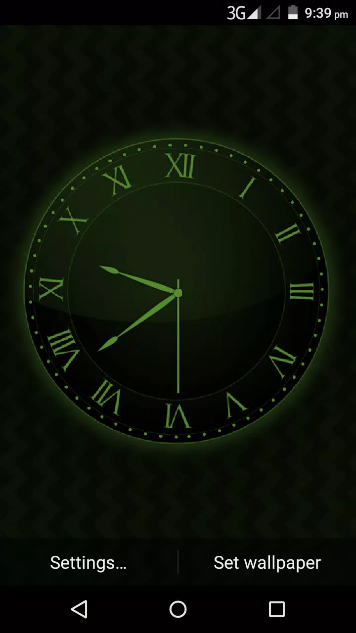 Mobile Wallpapers Animated Clock