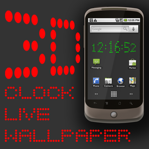3D Clock Live Wallpaper