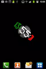 3D Clock ITALY FLAG WALLPAPER APK download