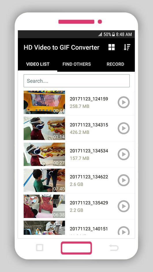 HD Video to GIF Converter for Android - APK Download