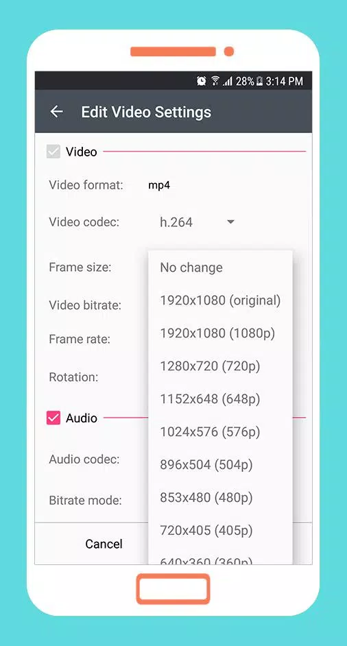 Descarga de APK de To mp4 3gp webm Video Converte para Android