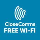 CloseComms Wi-Fi Zeichen