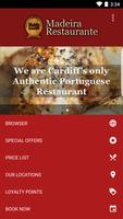 Madeira Restaurante Cardiff Plakat