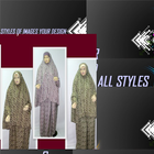 muslim women clothing icon