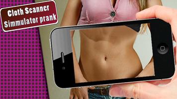 X ray cloth scan Camera prank captura de pantalla 2