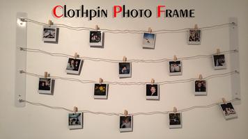 DIY Clothespin Photo Frame screenshot 1