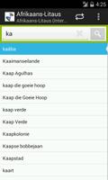 Afrikaans-Lithuanian screenshot 1