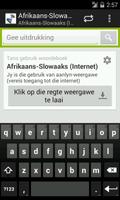 Afrikaans-Slovak Dictionary الملصق