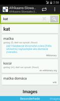 Afrikaans-Slovak Dictionary screenshot 3