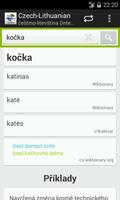 Czech-Lithuanian Dictionary Screenshot 3