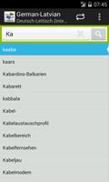 German-Latvian Dictionary ảnh chụp màn hình 1