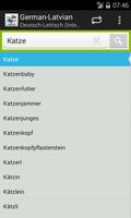 German-Latvian Dictionary ảnh chụp màn hình 2