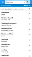 Slowakisch-Deutsch Wörterbuch capture d'écran 1