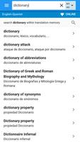 1 Schermata Spanish-English Dictionary