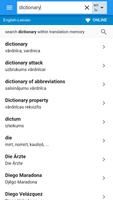 Latvian-English Dictionary imagem de tela 1