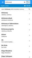 Latvian-English Dictionary capture d'écran 1