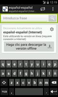 Poster Spanish-Spanish Dictionary
