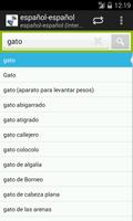 2 Schermata Spanish-Spanish Dictionary