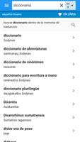 Lituano-Español Diccionario captura de pantalla 1