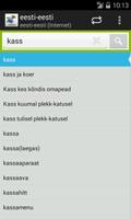 Estonian-Estonian Dictionary capture d'écran 2
