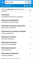 Néerlandais-Français Dictionnaire capture d'écran 1
