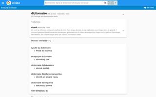 Slovaque-Français Dictionnaire screenshot 3