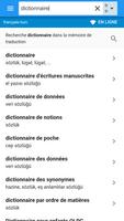 Turc-Français Dictionnaire capture d'écran 1
