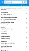 Vietnamien-Français Dictionnaire capture d'écran 1
