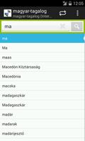 Hungarian-Tagalog Dictionary screenshot 1