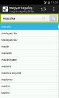 Hungarian-Tagalog Dictionary screenshot 2