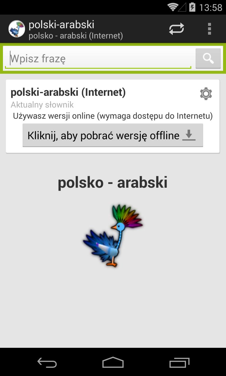 polsko - arabski słownik for Android - APK Download