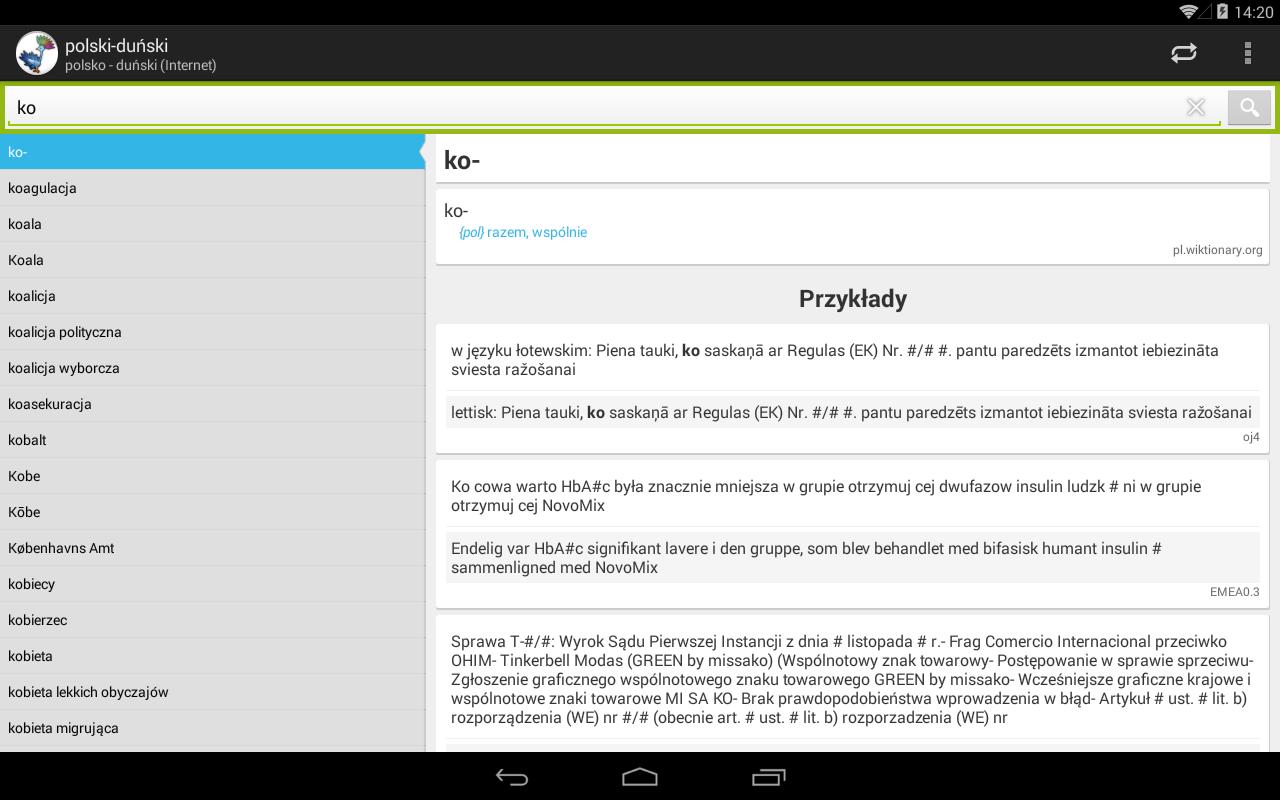 polsko - duński słownik for Android - APK Download