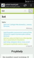 Polish-Basque Dictionary 스크린샷 3