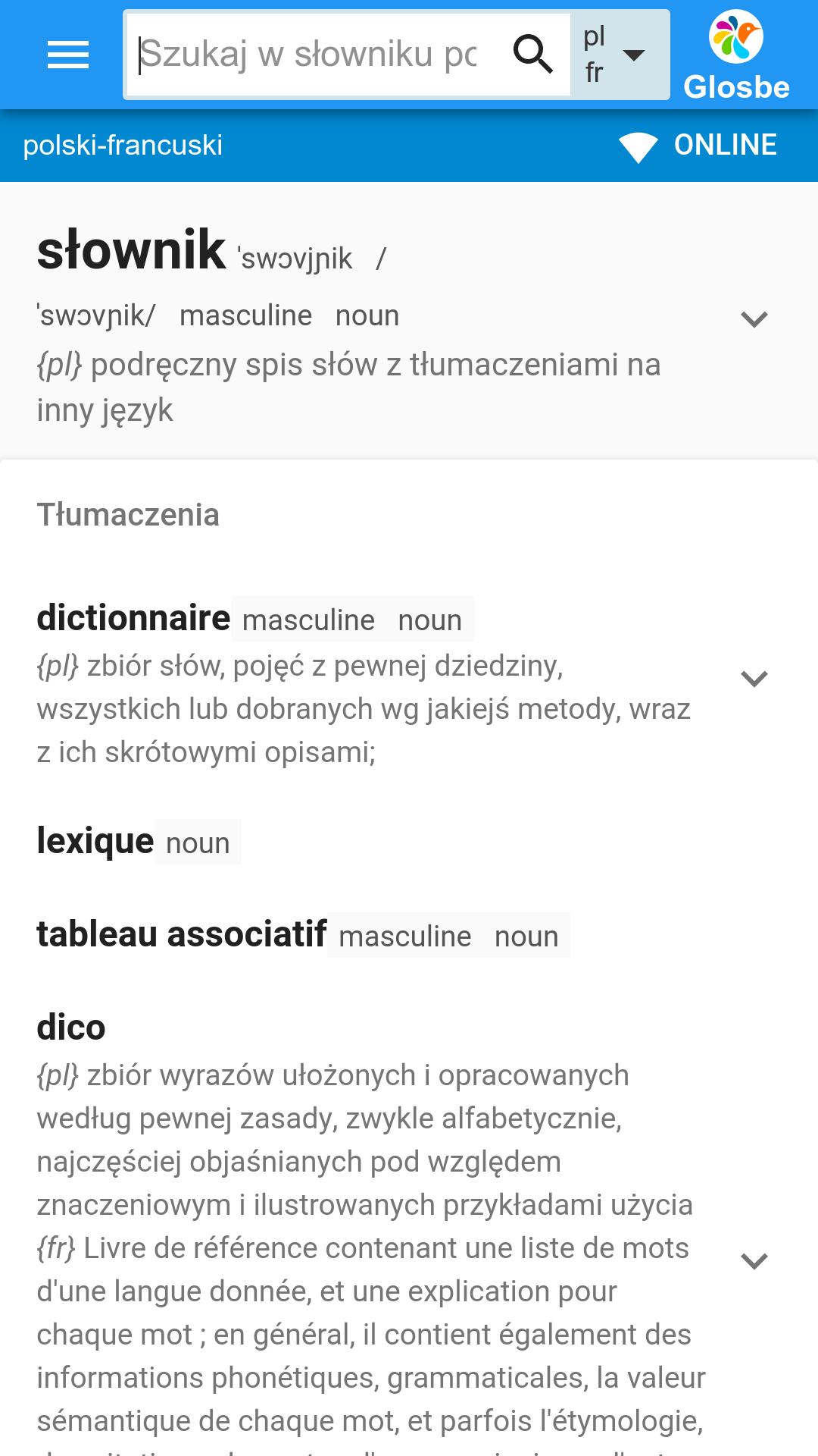 Francusko-Polski słownik for Android - APK Download