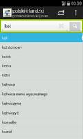 Polish-Irish Dictionary capture d'écran 2