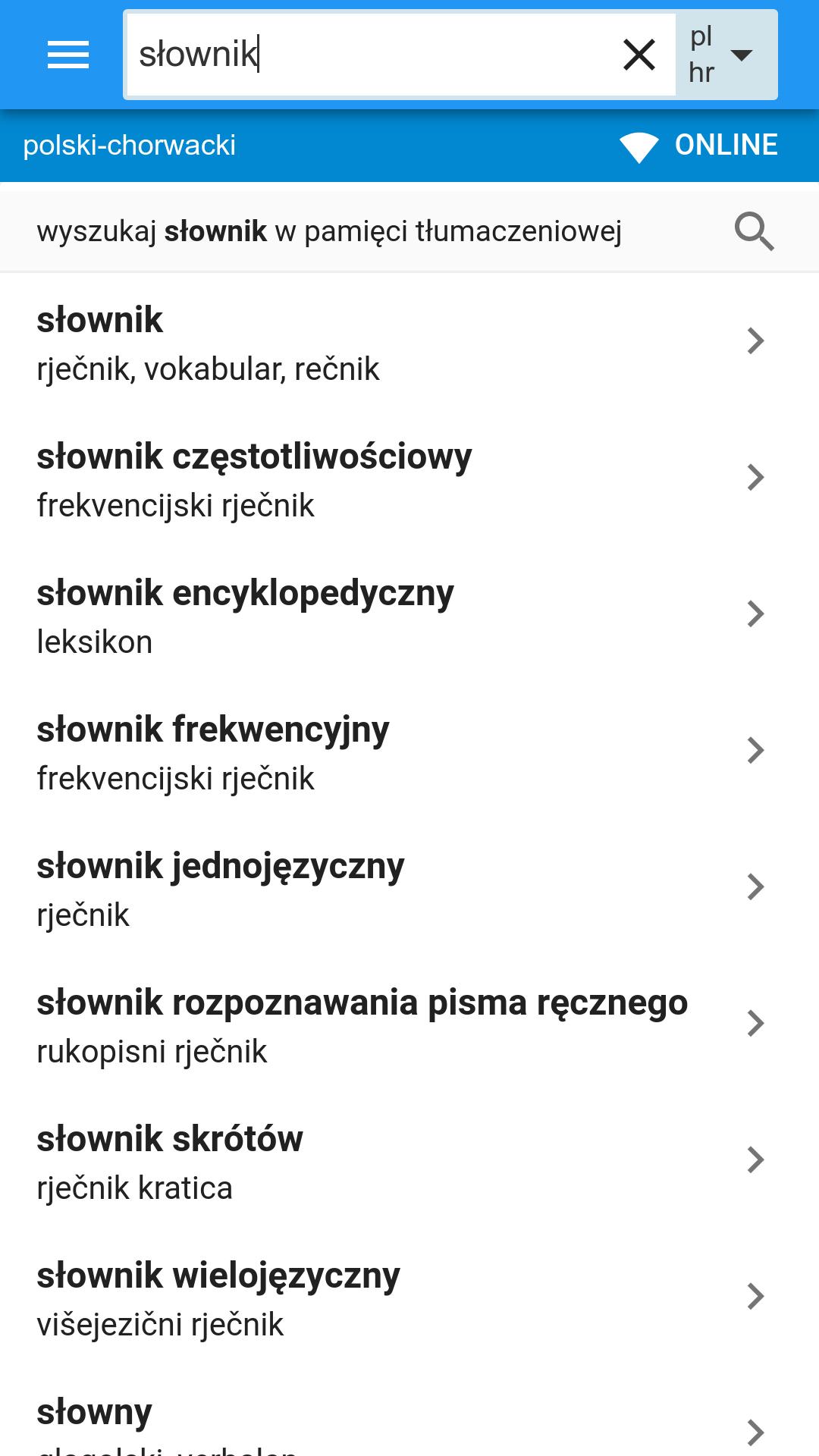 Chorwacko-Polski słownik for Android - APK Download