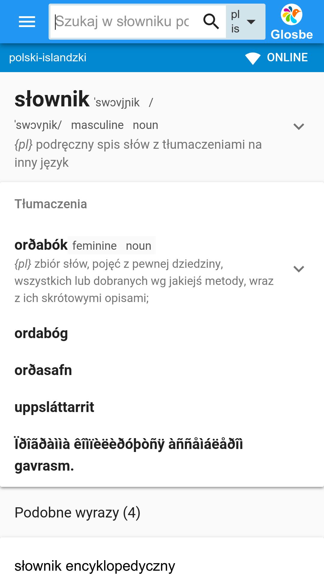 Islandzko-Polski słownik for Android - APK Download