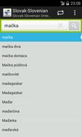 Slovak-Slovenian Dictionary screenshot 2