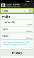 Slovak-Slovenian Dictionary ảnh chụp màn hình 3
