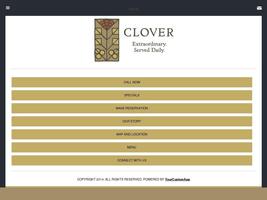 Clover Restaurant Poster