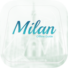 Milan, Italian Offline Map icône