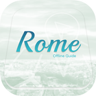 Rome, Italian Offline Map أيقونة