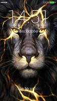 Lion Lock Screen poster