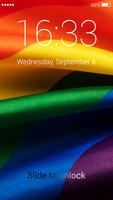 Arco iris Pantalla de Bloqueo captura de pantalla 3