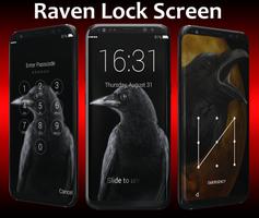 Raven Lock Screen Affiche