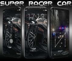 Super Racer Car Lock Screen Wallpapers plakat