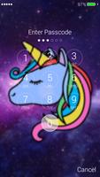 Unicorn Emoji Pattern Lock Screen screenshot 2