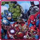 Jigsaw Super heroes Game puzzle news icône
